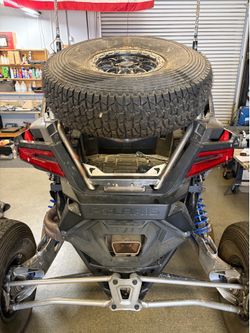 Polaris Pro R Tire Carrier