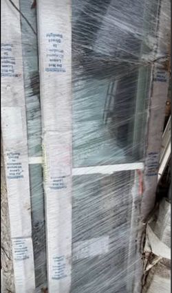 NEW Vinyl Sliding Windows – Approx. 68x21 – $50 Each
