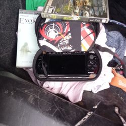 PSP With Brand New Battery Exercist Movie And Multi Games 