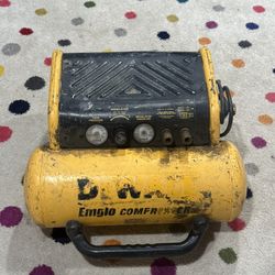 Dewalt job site electric compressor