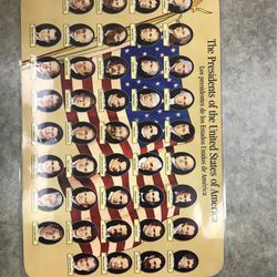 Presidents Of The United States Placemat Double Sides 
