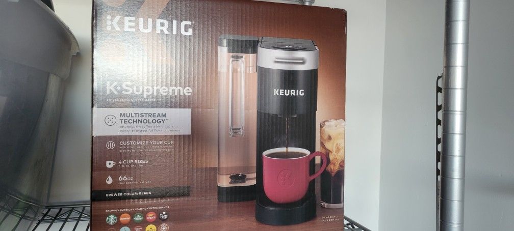 Brand New K Keurig K-cup Supreme Coffee Espresso Latte Cold Brew New In Box