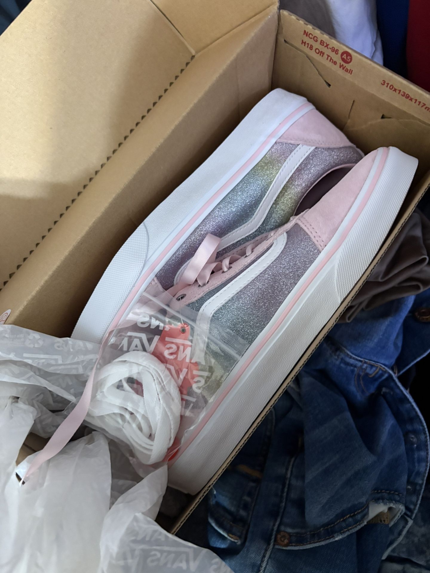 Brand New Pink Vans