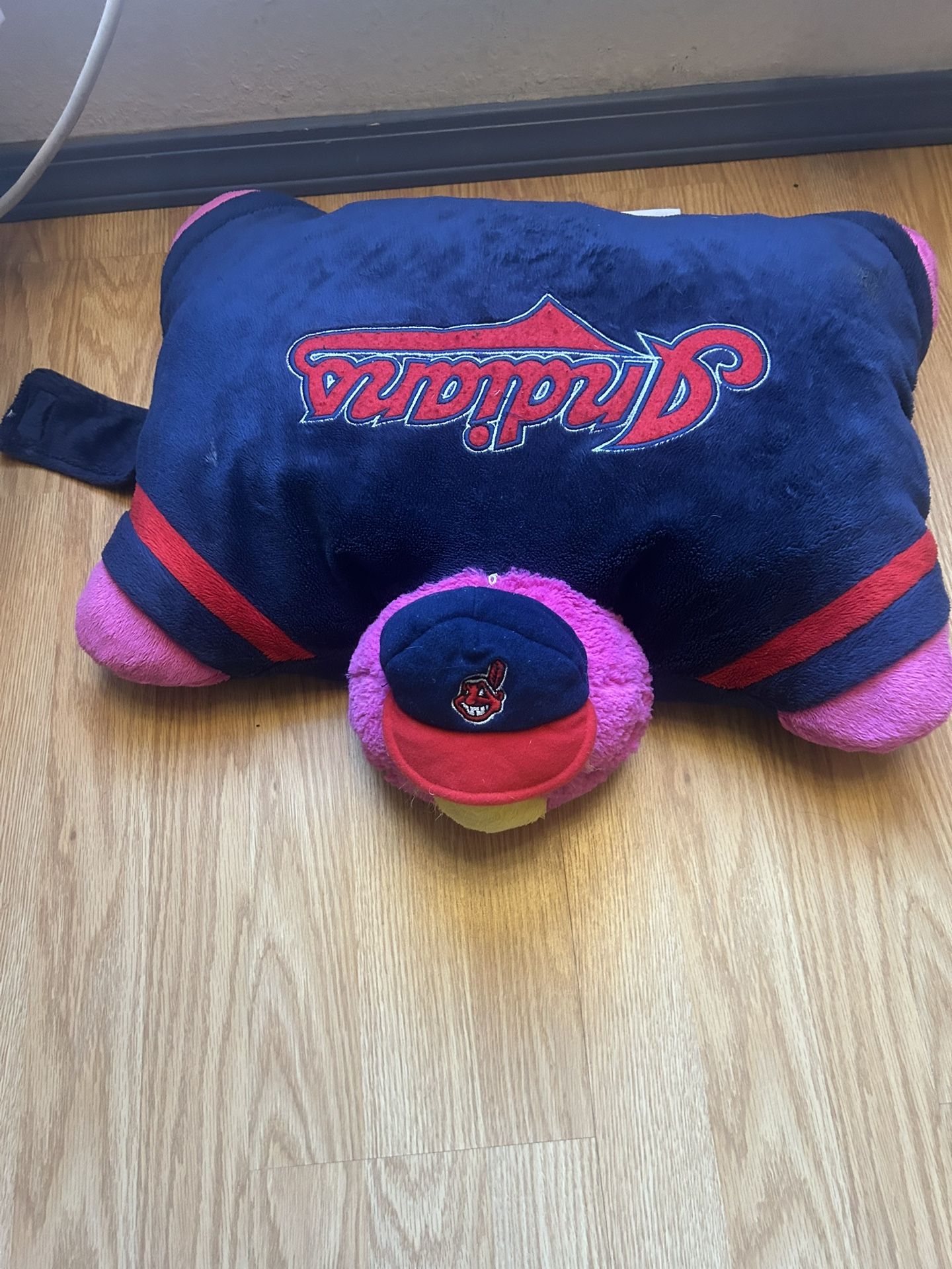 2009 Cleveland Indian‘s MLB Baseball Pillow Pet Roughly 17" Plush Stuffed