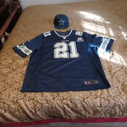 Ezekiel Elliott Cowboys Jersey, Fitted Hat