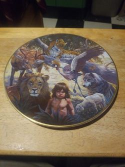 The  Peaceable Kingdom Plate #1844