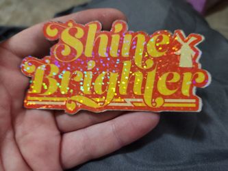 Dutch bros sticker magnet HOLOGRAPHIC