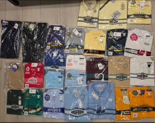 Camisas uniformes de New Kids School 4 dólares cada una - Tallas y colores disponibles