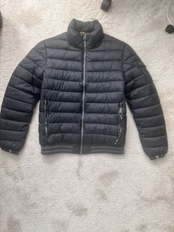 SUPERDRY Black Puffer jacket (Size XL)