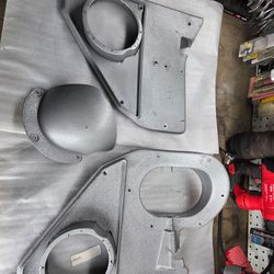 Speaker Kick Panels For 73-87 Chevy GMC Pickup Truck Jimmy Blazer Suburban C10 C20 K10 K20