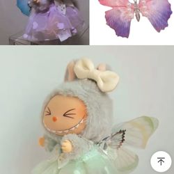 Labubu And Baby Three Clothes/ Accessories  