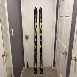 Skis with Bindings- Size 188cm