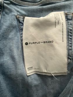 Purple jeans size 32