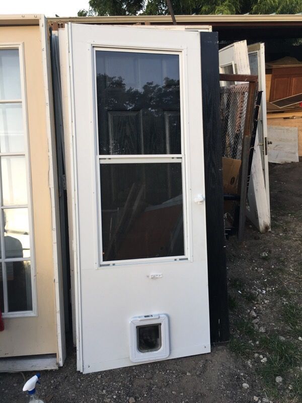 32x80 right hand exterior screen door for Sale in Dallas, TX OfferUp