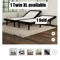 Twin xL Adjustable Platform Base Bed 