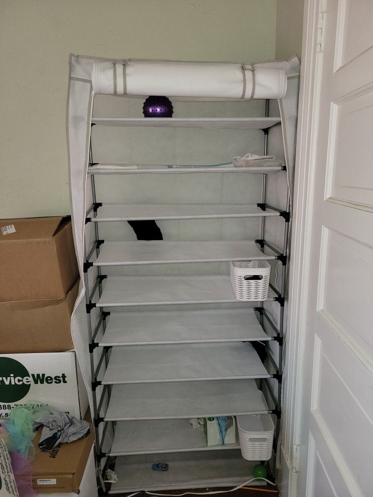 Clothing Rack/storage Shelves