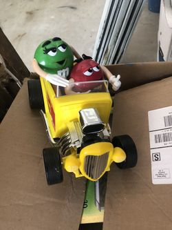 M&M candy car