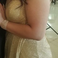 Gold Dress