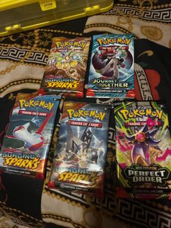Pokemon 5 booster packs