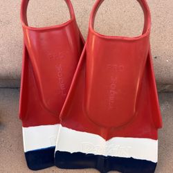 MED/LG (9-10) Dafin "Hawaii" Colorway Fins