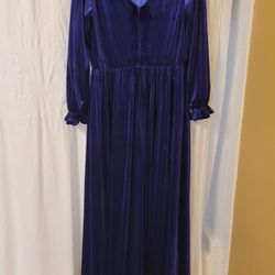 Velvet, Evening Gown 
