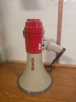 Speco ER-370 16W Megaphone Bullhorn w/ Siren Volume Control