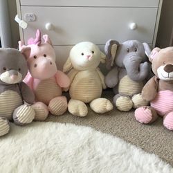 Stuffed Animals With Rattle