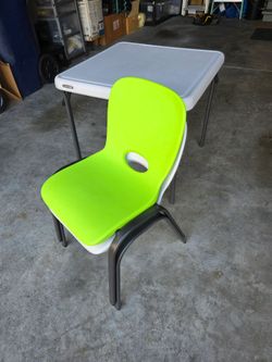 LIFETIME KIDS TABLE AND CHAIRS