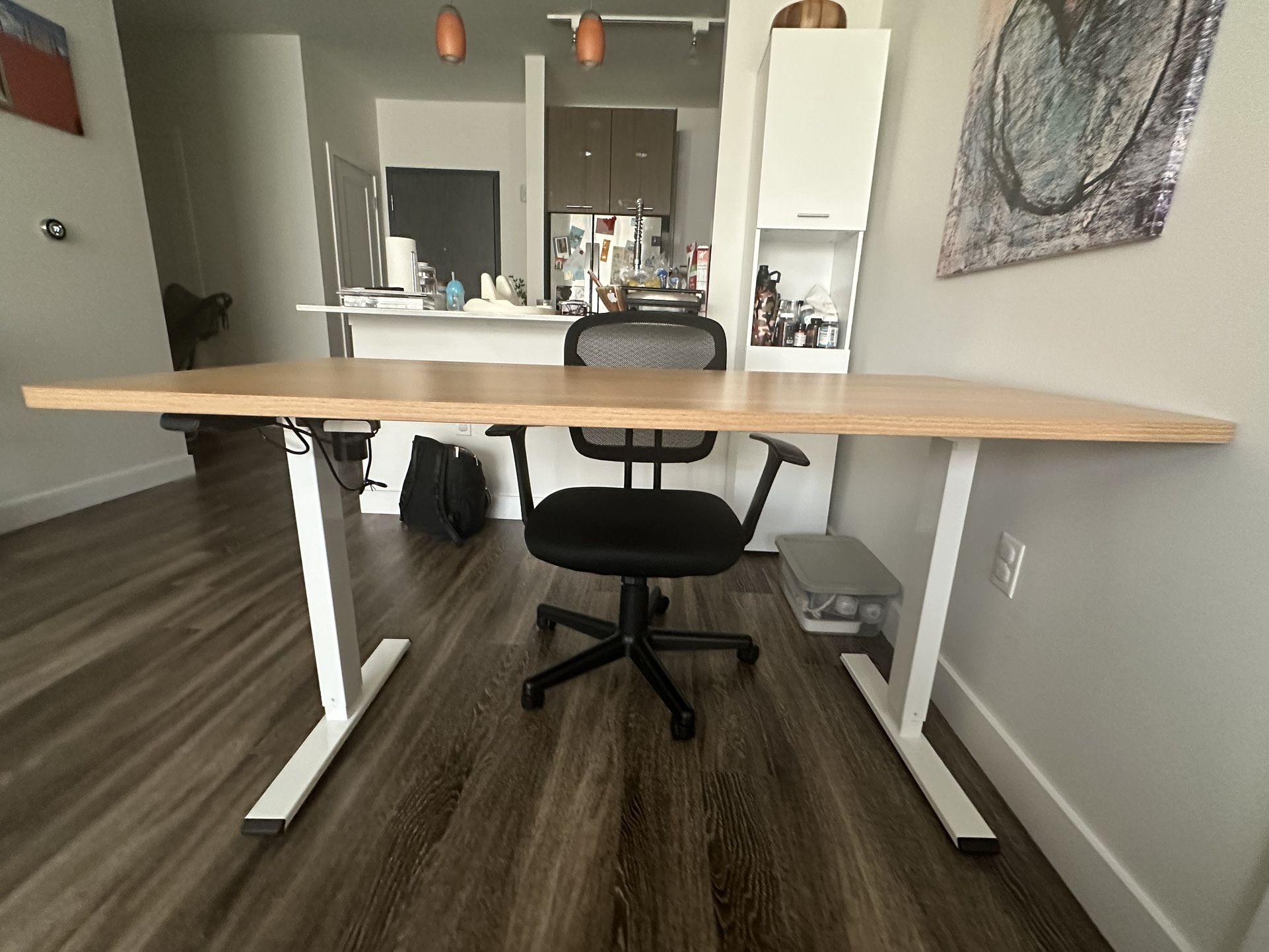 Adjustable Height Desk - Large 60”x30”
