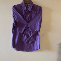 Men’s Purple English Laundry Dress Shirt 15.5x32/33