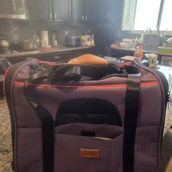 Morpilot Pet Travel Carrier Bag, Portable Pet Bag - Folding Fabric Pet