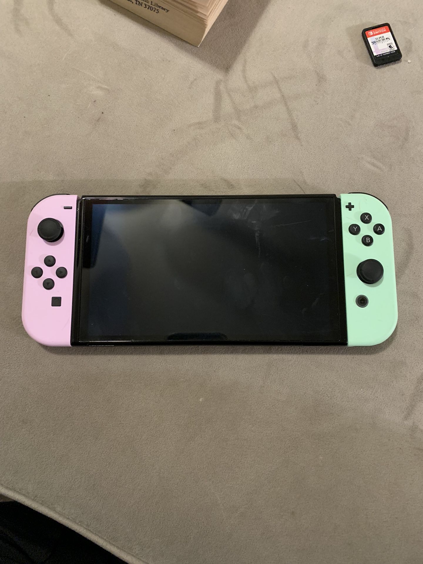 Used 7” OLED Nintendo Switch + Accessories 