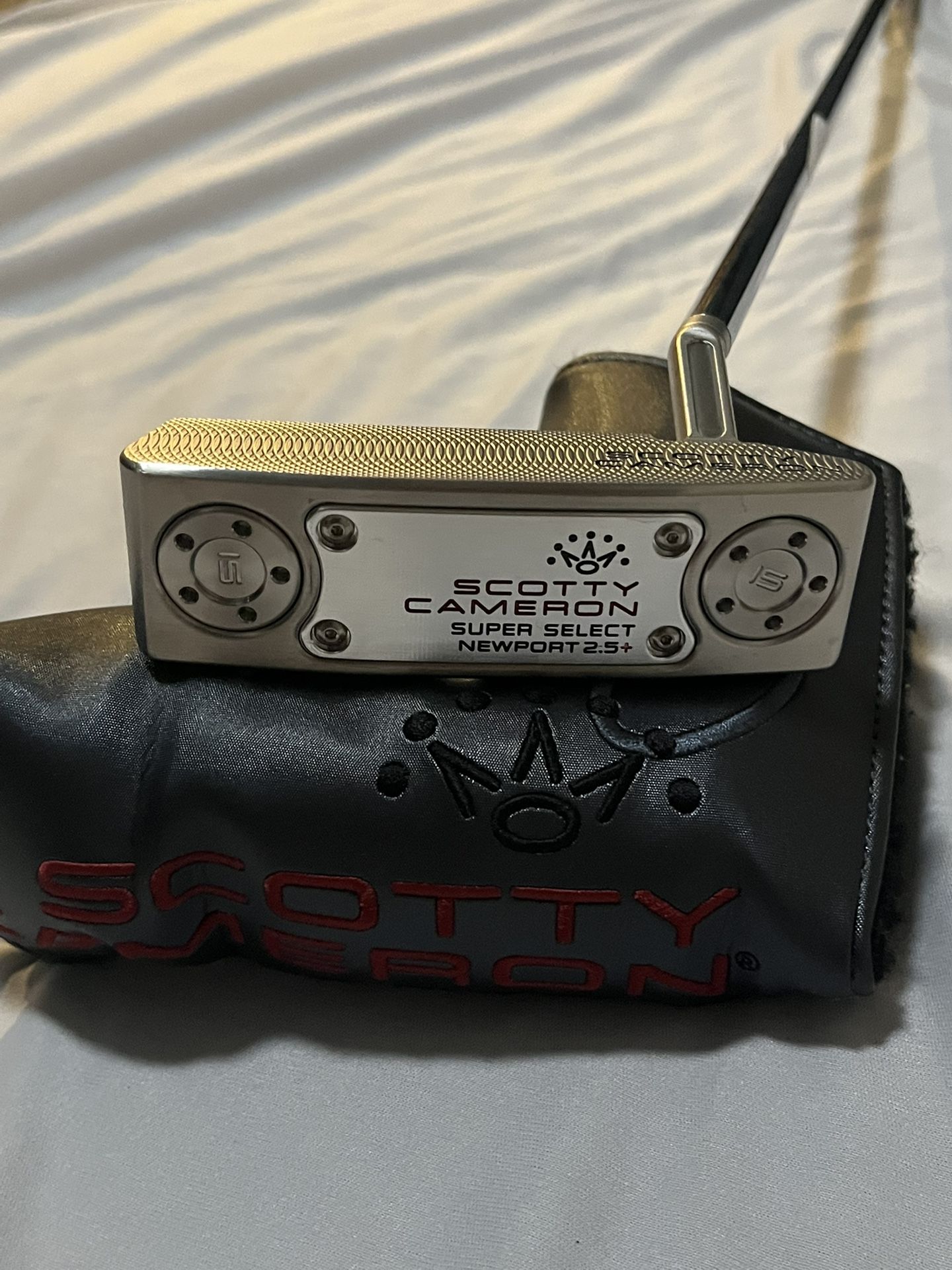 🏆 Scotty Cameron Super Select Newport 2.5+ Putter (w/ Headcover)
