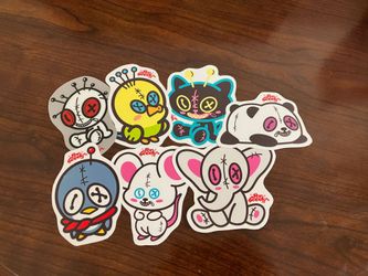 Pop Goodys Voodoo Animal Stickers