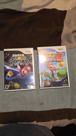 Super Mario Galaxy 1 and 2 for Wii
