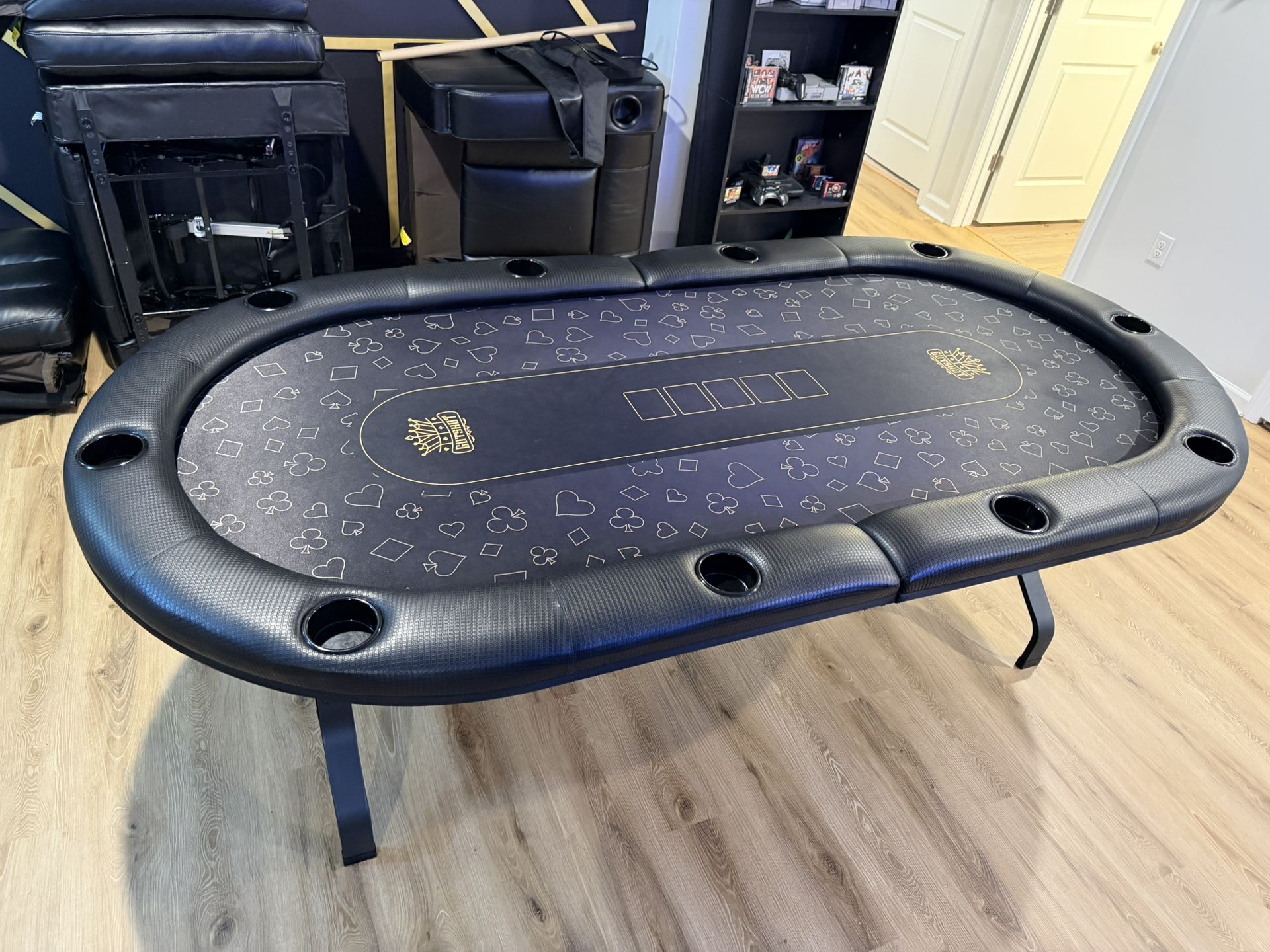 Poker Table With Chairs