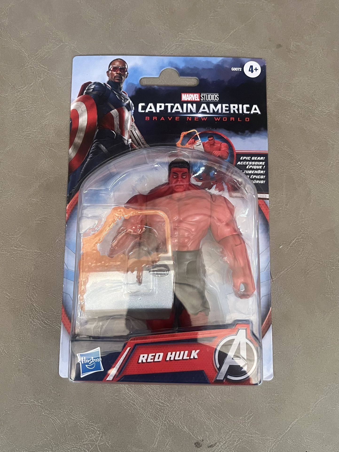Marvel Red Hulk Figure