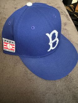 Brooklyn Dodgers New Era Fitted Hat Hall of Fame Size 7 5/8