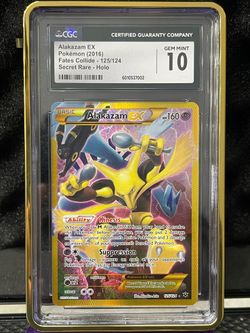 Pokemon Alakazam Ex #125 - Fates Collide