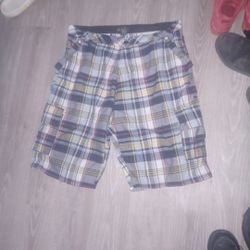 Plad Shorts For The Summer