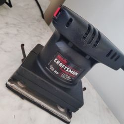 CRAFTSMAN TOOLS DUAL MOTION SANDER, 1/3 SHEET, 1/4 HP, Model (contact info removed)30