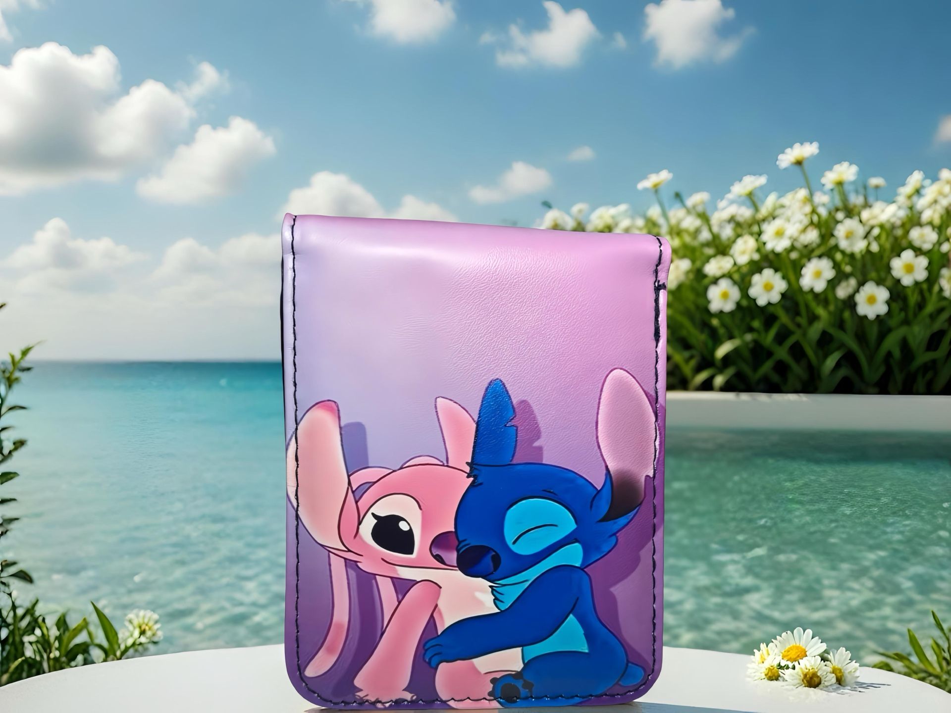 💞 Love is in the air with this adorable Stitch & Angel wallet! 💞