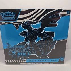 Pokemon Black Bolt ETBs