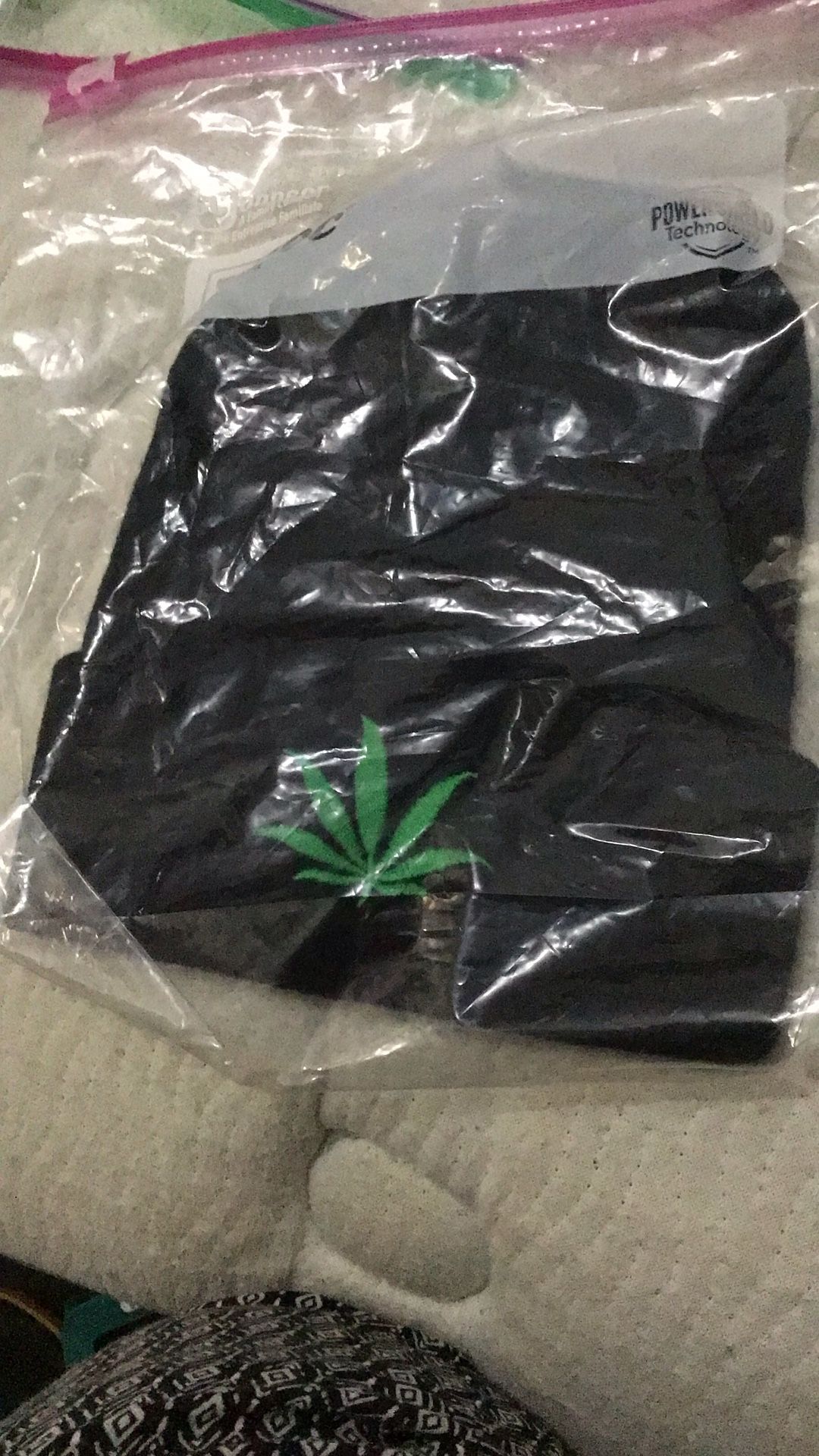Black Paka Leaf Emblem Beanie