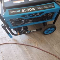 Dual Fuel Generator 6580watt