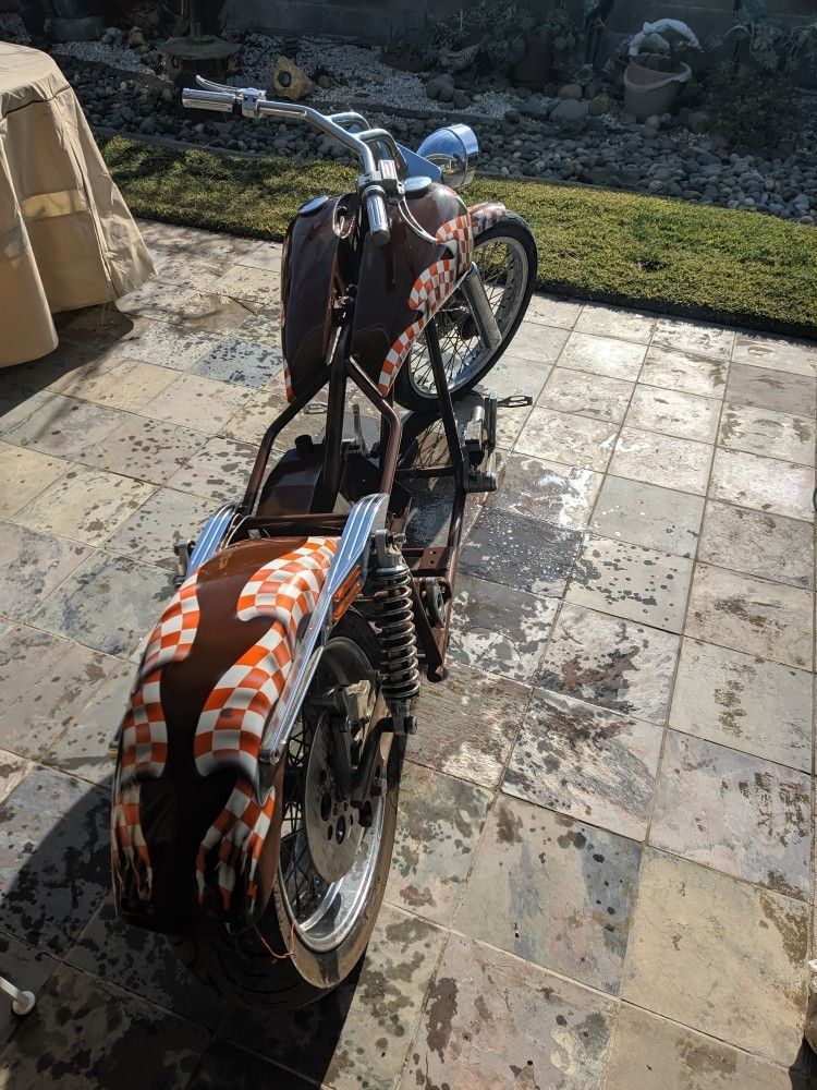 Project Motorcycle Build Never Finished