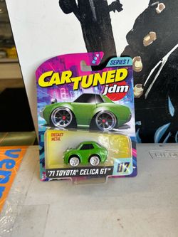 Cartuned JDM series 1 1971 Toyota Celica GT no#07  diecast cars