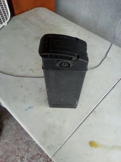 Black Electric Bike Battery Pack