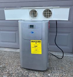 Portable air conditioner Whynter ARC-122DHP Dual Hose Digital Portable AC 7000-7999 BTU Silver