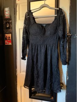 Gothic Black Dress